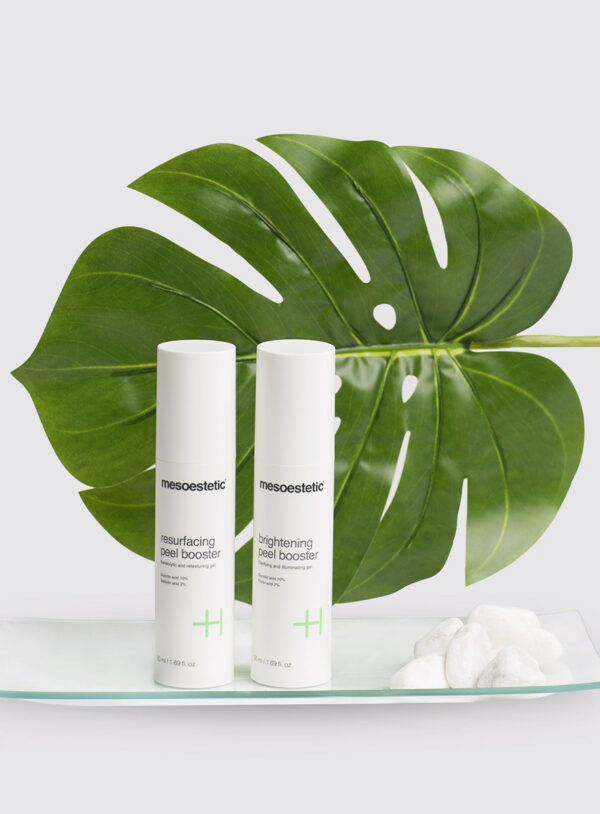 Brightening peel booster